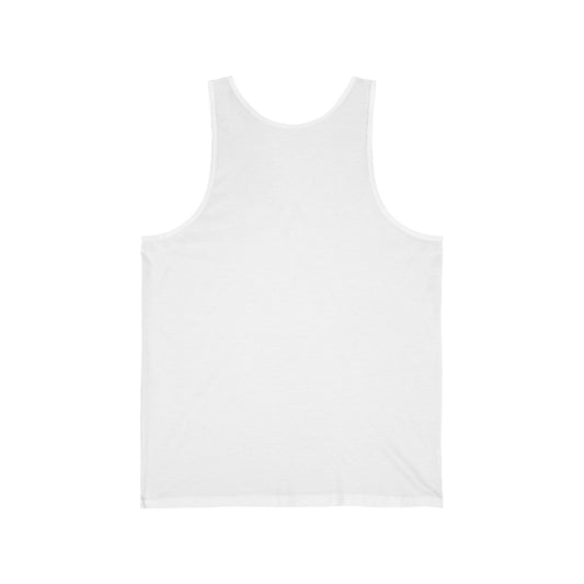 Minimalist Cross Tank Top — Small 'Faith' Chest Graphic
