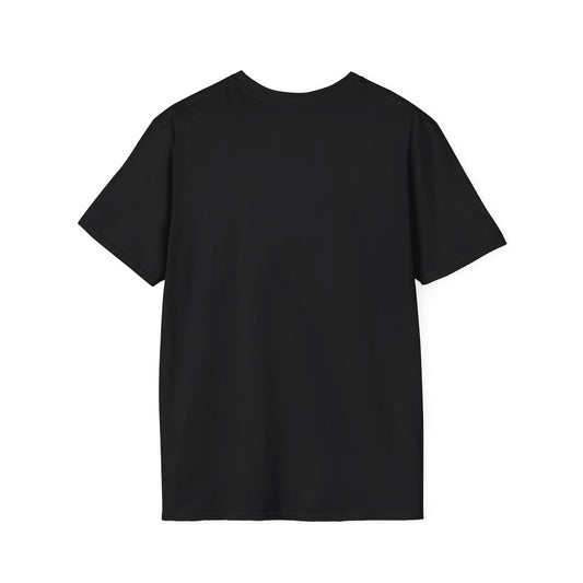 JMJ Cross T-Shirt — Small Monogram Catholic Faith Tee