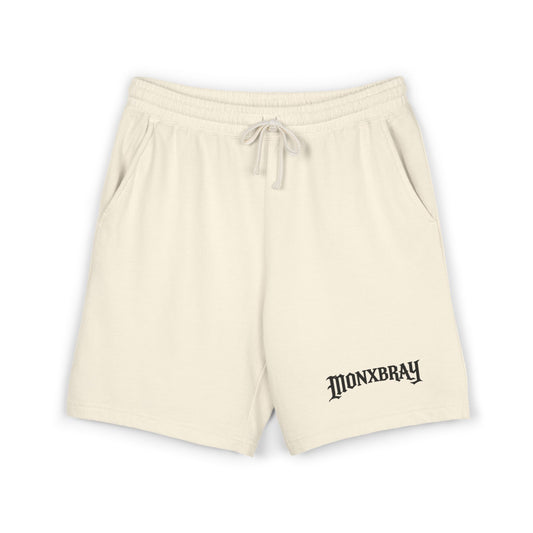 Moonxbray Fleece Sweat Shorts — Garment-Dyed Lightweight Lounge Shorts