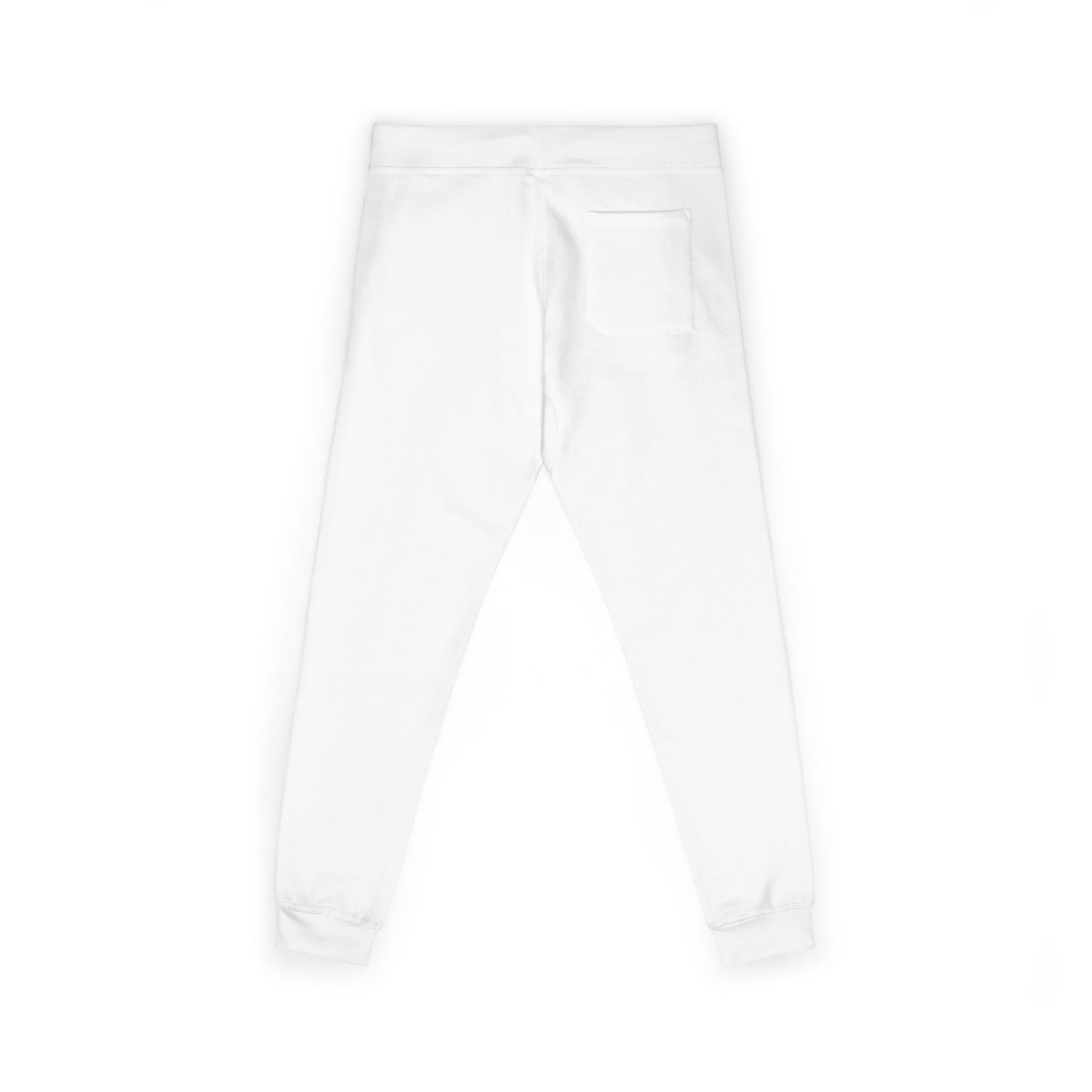 Embroidered Cross Fleece Sweatpants — Minimal Faith Joggers