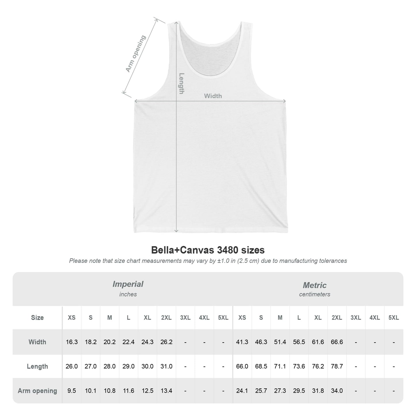 Minimalist Cross Tank Top — Small 'Faith' Chest Graphic