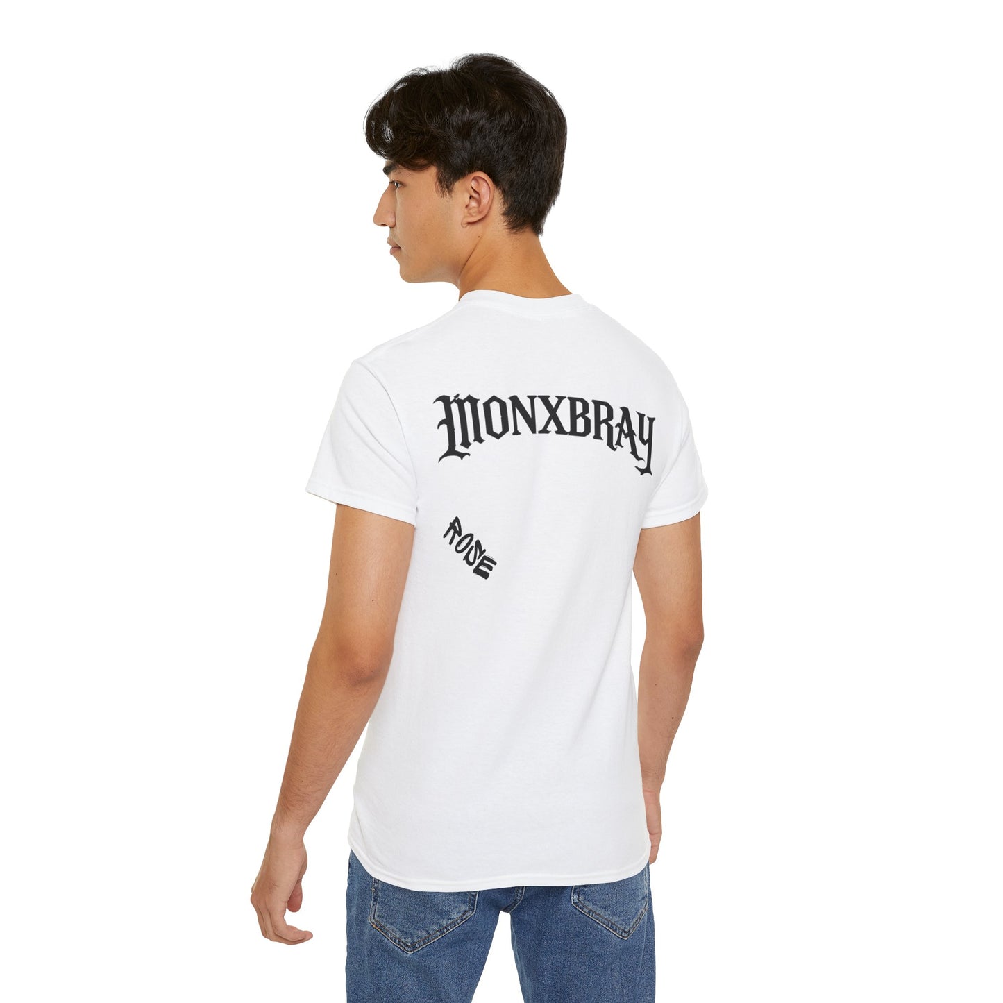 Monxbray Rose Tee — Gothic Rose Graphic T-Shirt
