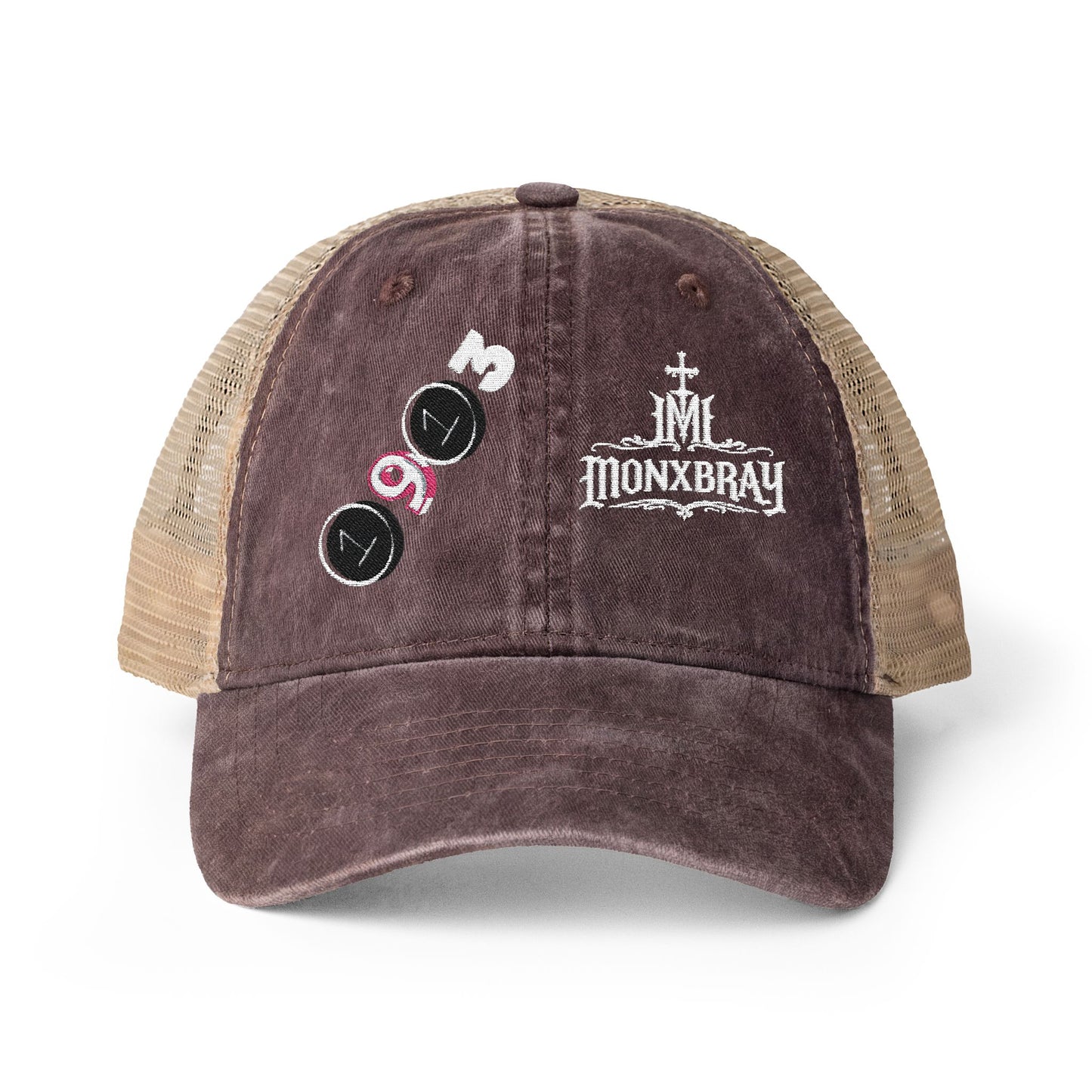 Women's Washed Mesh-Back Cap
