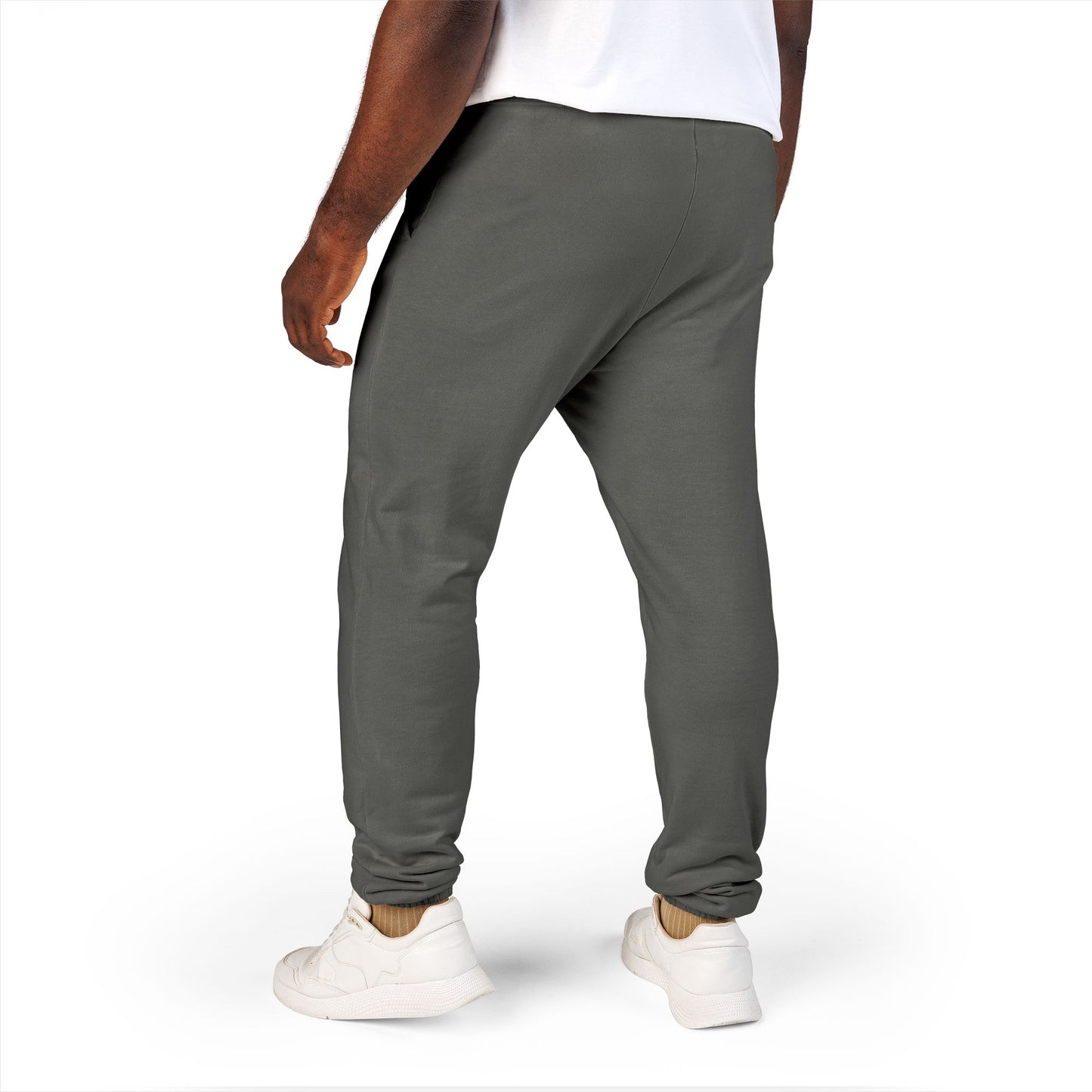 Embroidered Minimalist Fleece Sweatpants