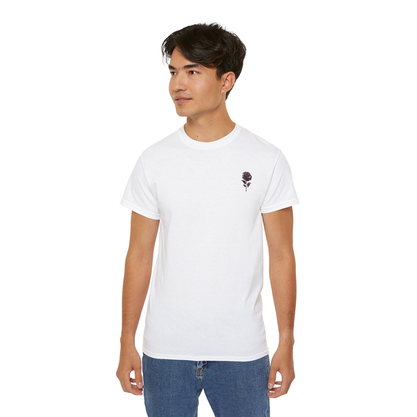 Monxbray Rose Tee — Gothic Rose Graphic T-Shirt