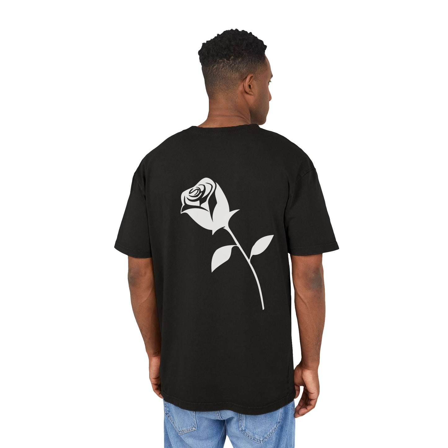Men's Acid Washed Heavy Oversize Tee