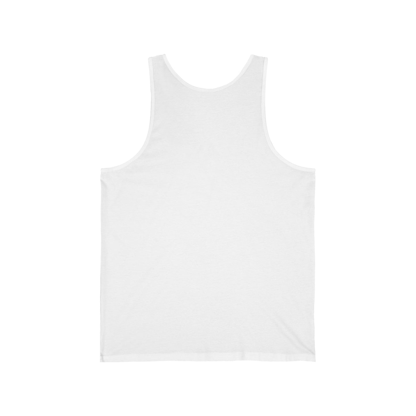 Minimalist Cross Tank Top — Small 'Faith' Chest Graphic