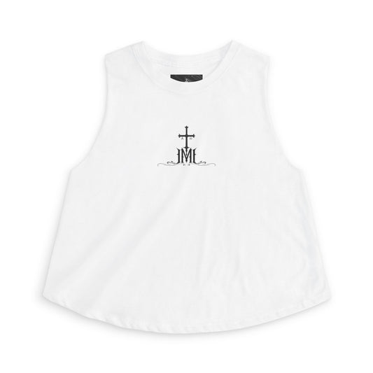 Faith Cross Crop Top — JML MonxBray Spiritual Women's Tank