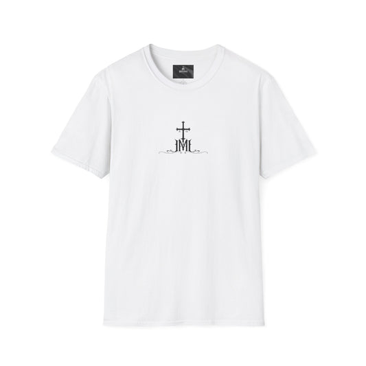 Minimalist Cross Tombstone T-Shirt — ‘R.I.P.’ Gothic Christian Tee