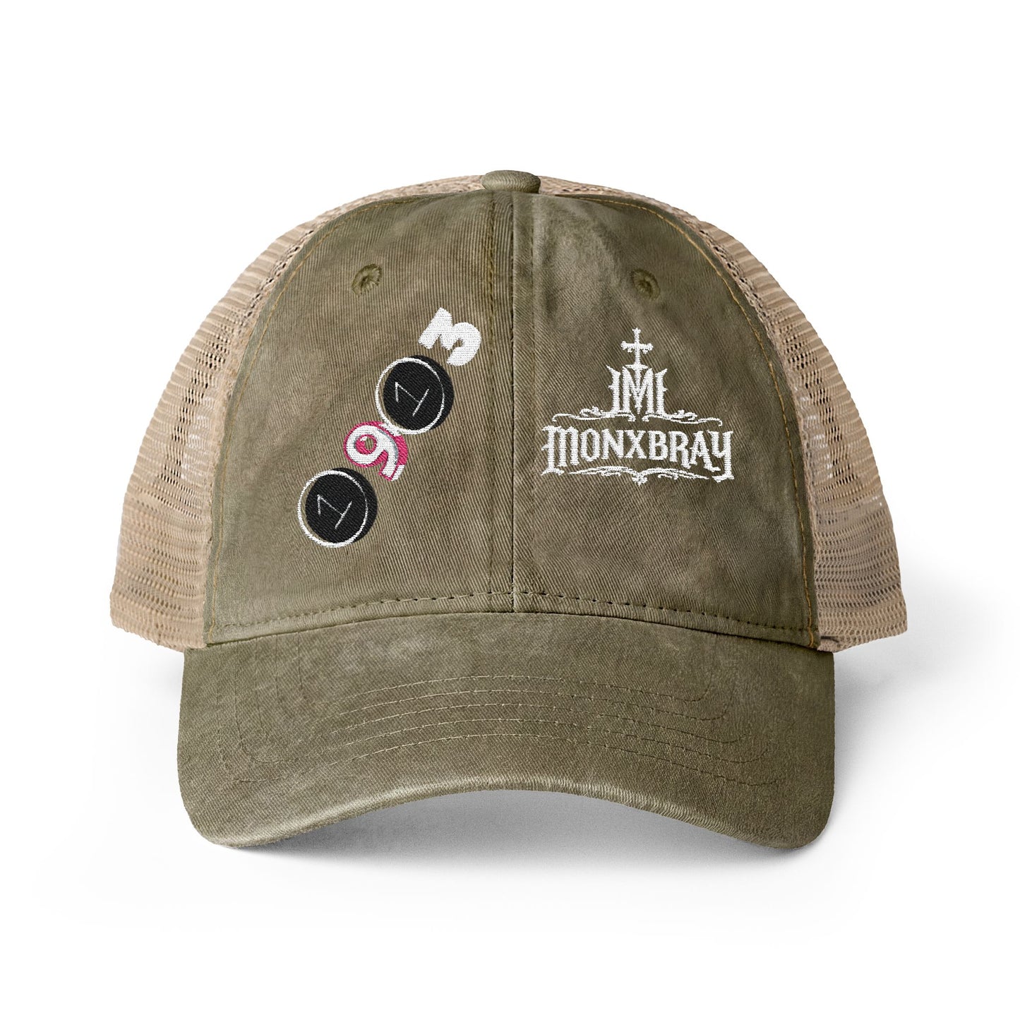 Women's Washed Mesh-Back Cap