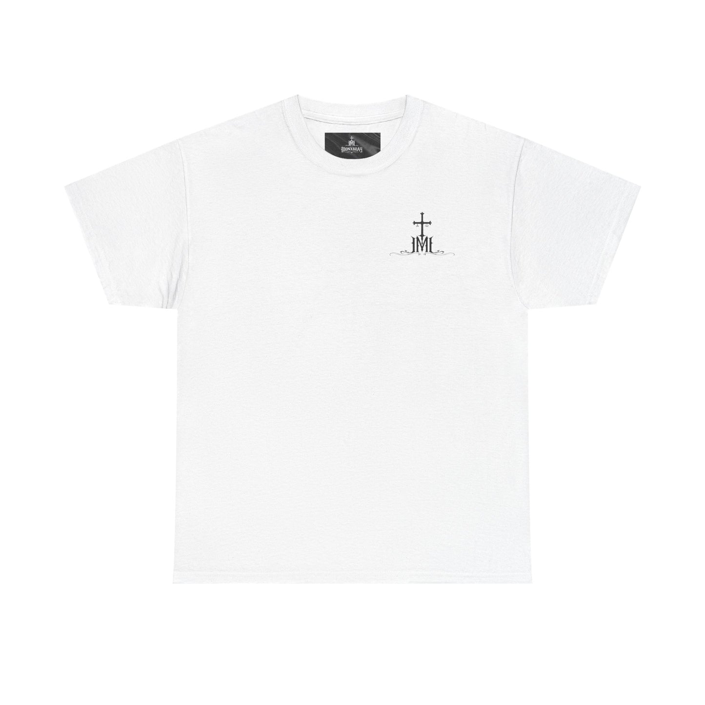 Graphic Tee — Vintage Statue Backprint "Most People Don’t Care About The Blah"