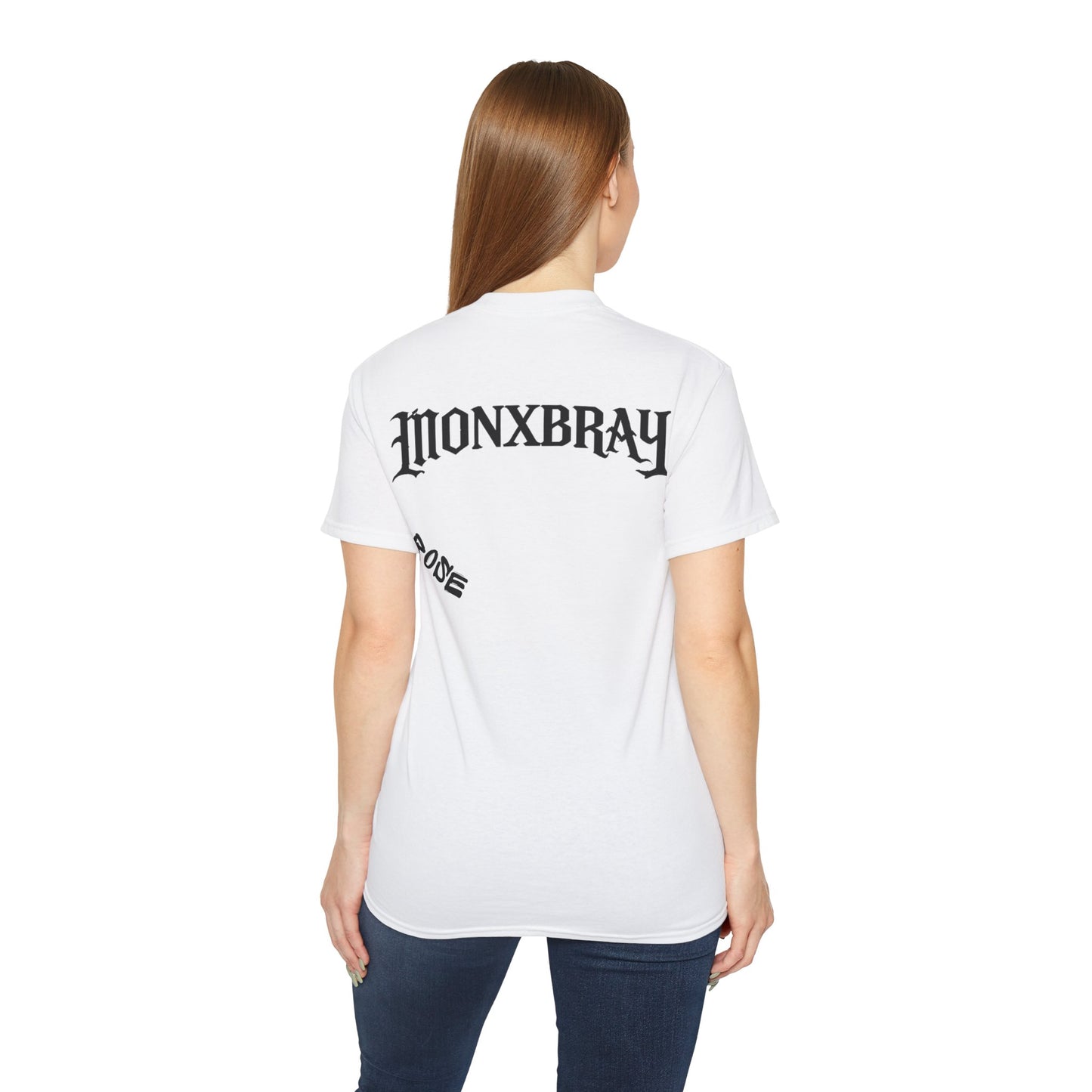 Monxbray Rose Tee — Gothic Rose Graphic T-Shirt