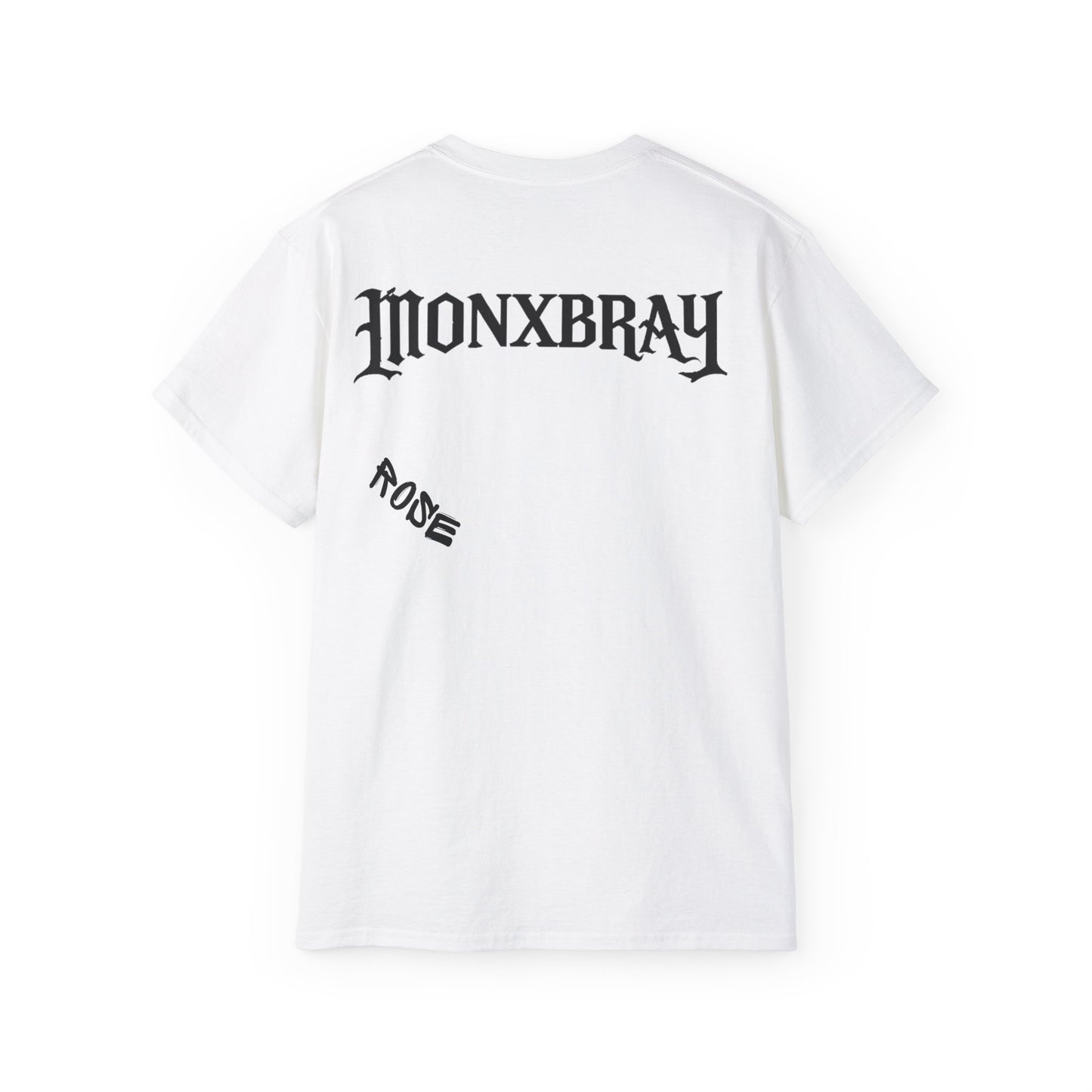 Monxbray Rose Tee — Gothic Rose Graphic T-Shirt