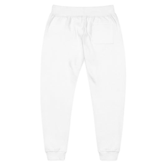 Embroidered Cross Fleece Sweatpants — Minimal Faith Joggers