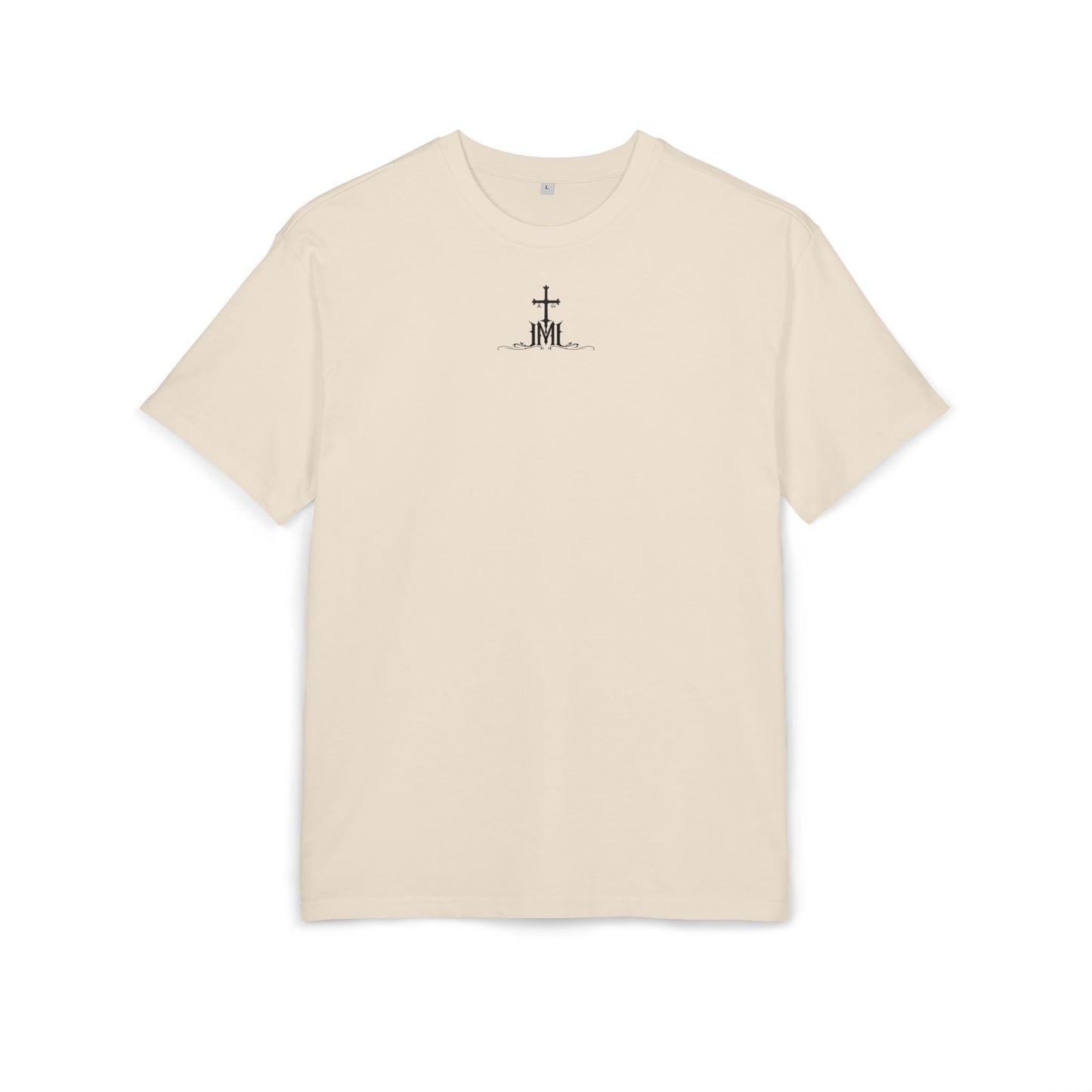 Tee — Gothic Statue Graphic 'I Don't Care About Your Rules' Oversized Shirt