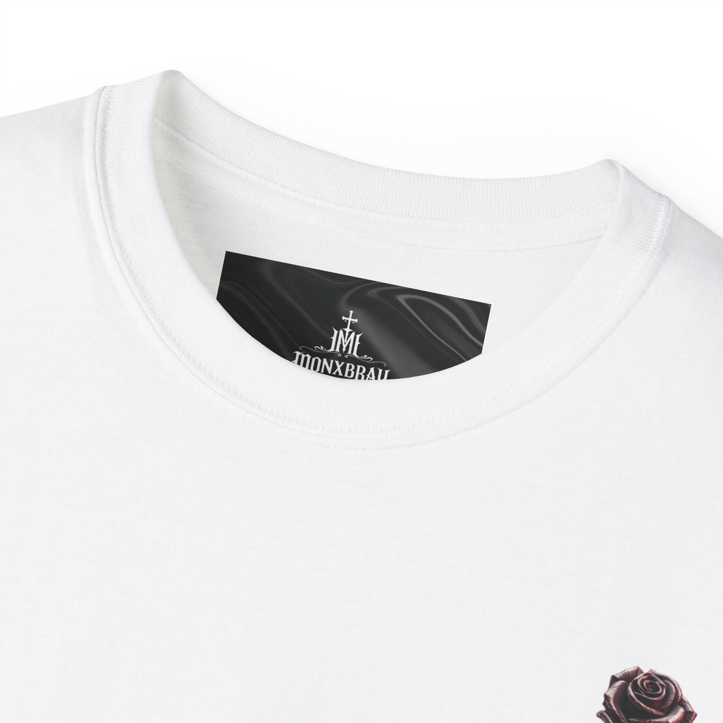 Monxbray Rose Tee — Gothic Rose Graphic T-Shirt