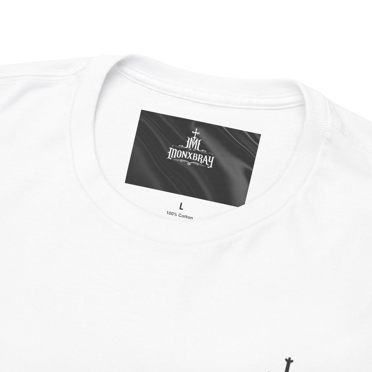 Graphic Tee — Vintage Statue Backprint "Most People Don’t Care About The Blah"