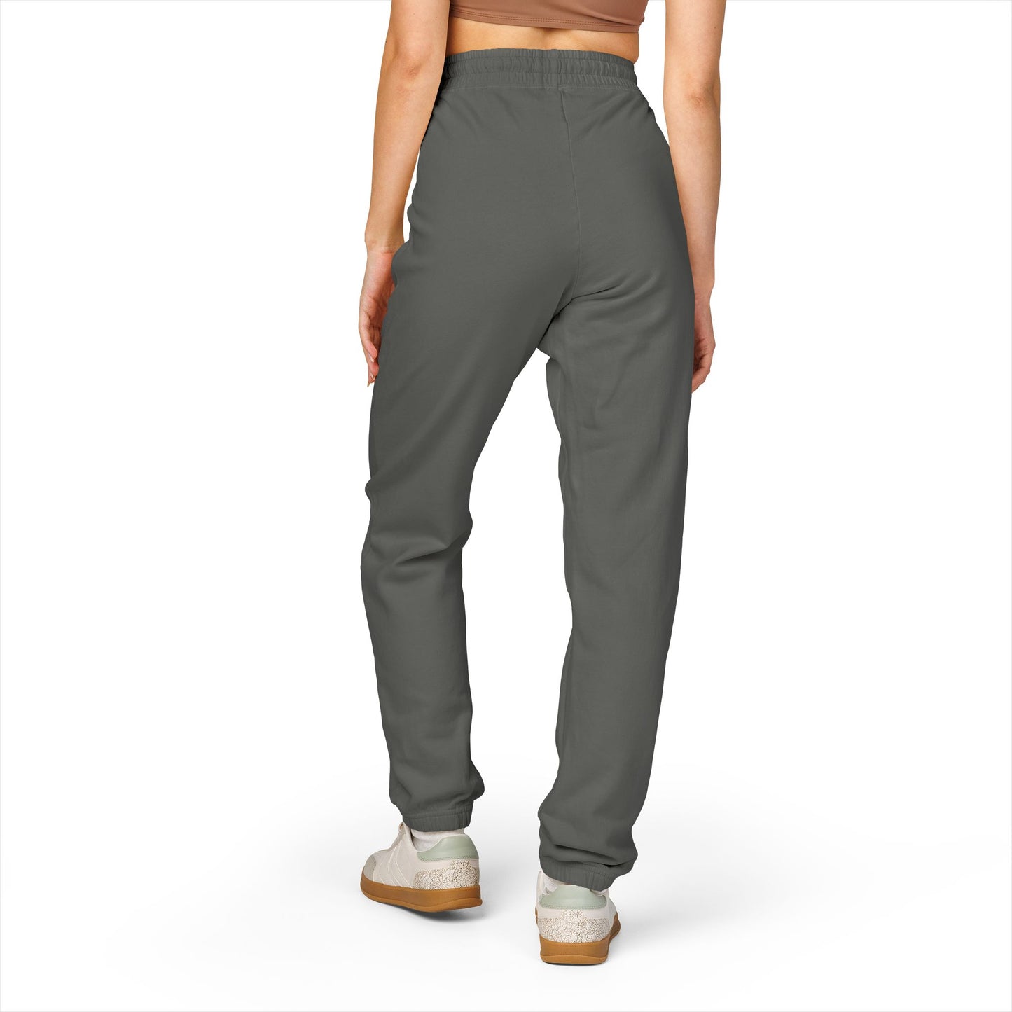 Embroidered Minimalist Fleece Sweatpants